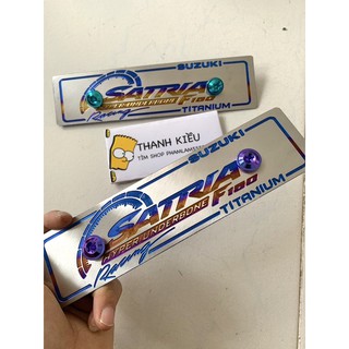 Bảng tên Titan Satria Kèm Ốc gr5