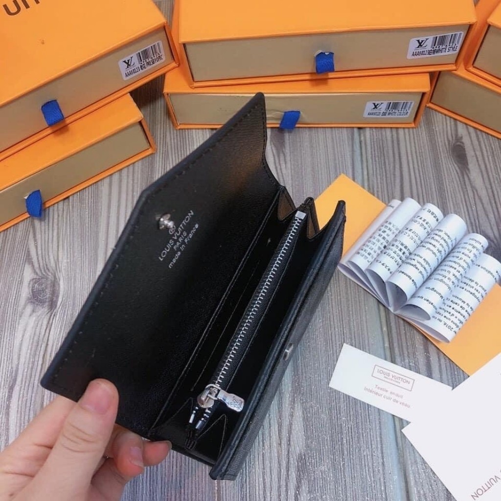 Ví Nữ Dáng Bì Thư Hàng Đẹp FullBox Đầy Đủ Nhiều Ngăn Tiện Lợi Size 16- Ví Nữ Thời Trang Chất Da Thật | BigBuy360 - bigbuy360.vn