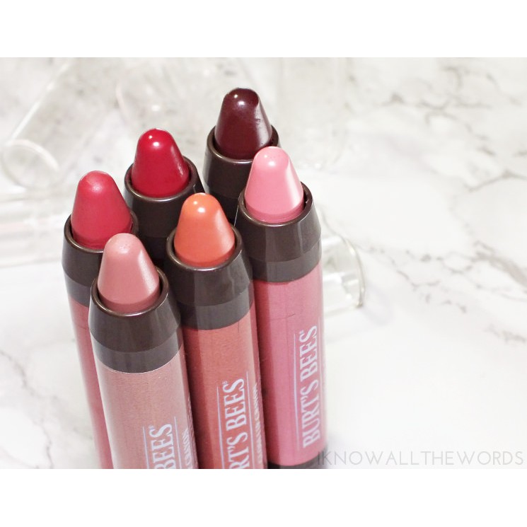 Son chì bóng Burt's Bees Gloss Lip Crayon