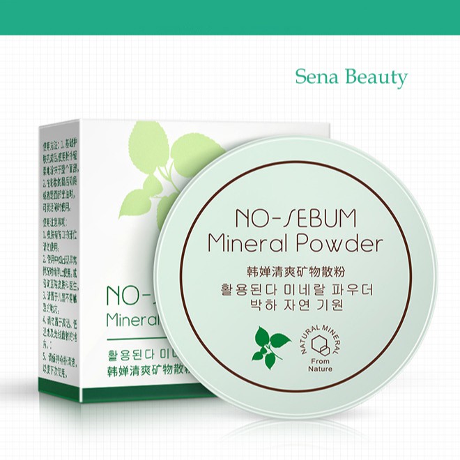 Phấn phủ kiềm dầu dạng bột No Sebum Mineral Powder Rorec Senabeauty | BigBuy360 - bigbuy360.vn
