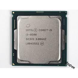 [Bb128] CPU intel I5 - 8500+ I5 - 8400 tray không box+tản