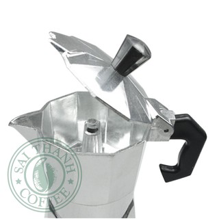 Ấm pha cà phê Moka cao cấp phong cách Ý