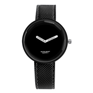 Đồng Hồ Quartz Với Dây Đeo Da
