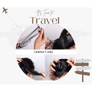 lưới búi tóc tiếp viên hàng không