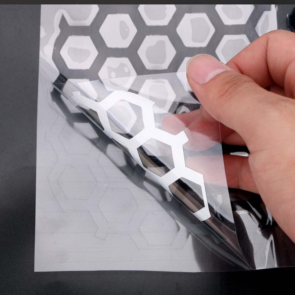 Set 6 Miếng Dán Đề Can Dán Trang Trí Đèn Đuôi Xe Hơi DIY
