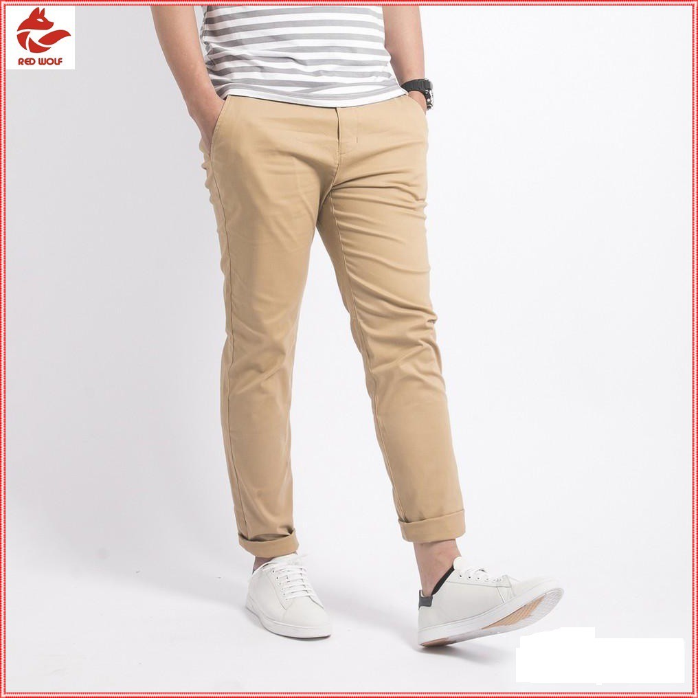 quần kaki nam NPV chất liệu co giãn trẻ trung, quần thô nam dáng boby không nhăn | BigBuy360 - bigbuy360.vn