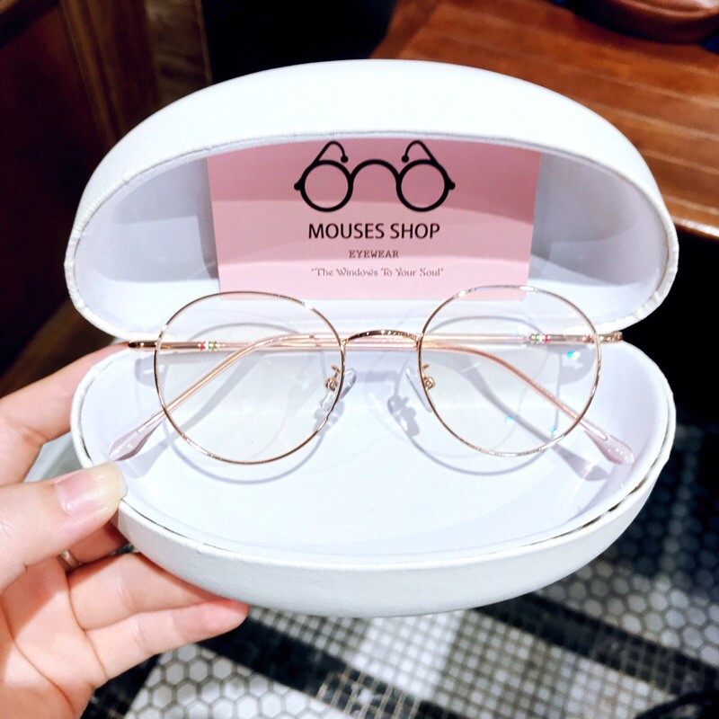 [Mã SKAMSALE07 giảm 10% đơn từ 150K] Kính mắt Suzy 29120_kính mắt tròn nhỏ_gọng kính kim loại | BigBuy360 - bigbuy360.vn
