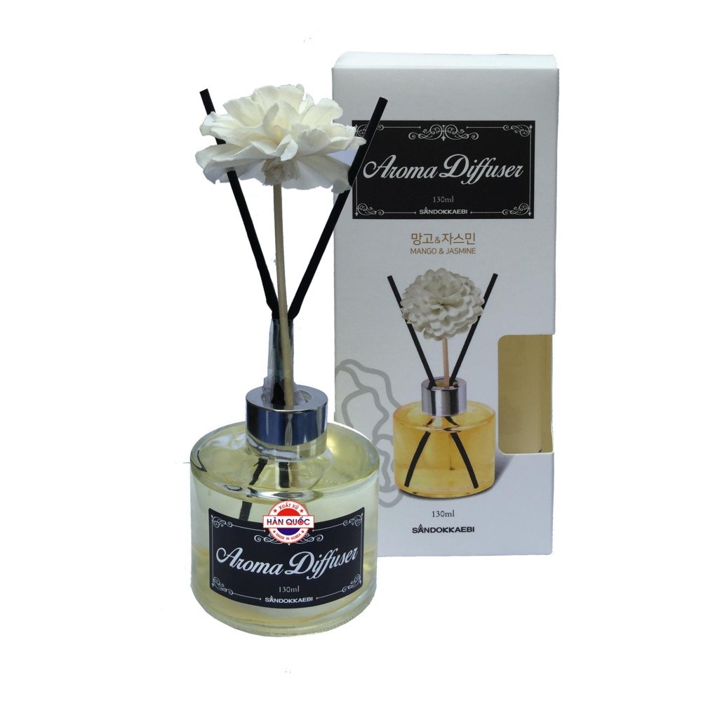 Tinh dầu thơm Aroma Diffuser Sandokkabi 130ml Hương Jasmine TI661