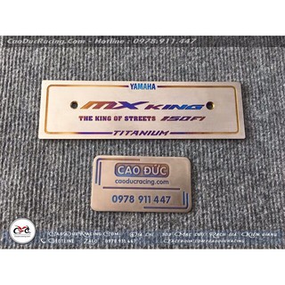 Bảng Số trước titan MX King exciter150 - caoducracing