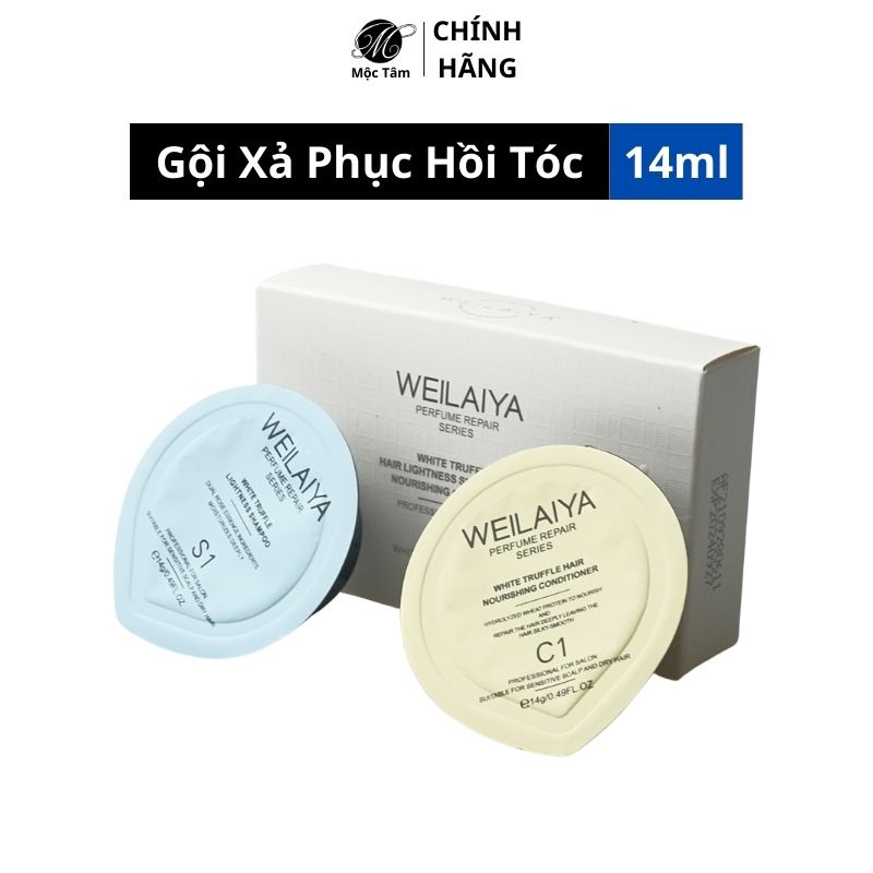 Dầu Gội Phục Hồi Tóc Weilaiya,Tóc Không Còn Khô Xơ Hư Tổn,Sạch Gàu, Mềm Mượt Bồng Bềnh Còn Giúp Da Đầu Khỏe [TEST MINI]