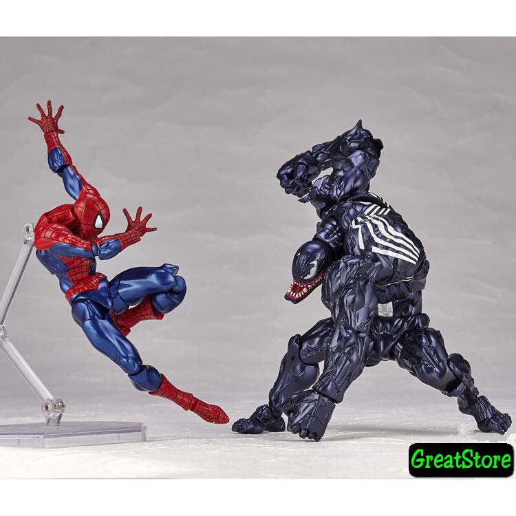 ( CHẤT, HÀNG CÓ SẴN ) MÔ HÌNH SPIDER MAN, VENOM phong cách YAMAGUCHI AVENGERS FIGMA CỬ ĐỘNG ĐƯỢC