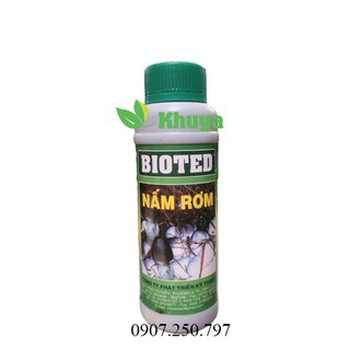 Phân bón tăng trưởng nấm rơm Bioted chai 250ml