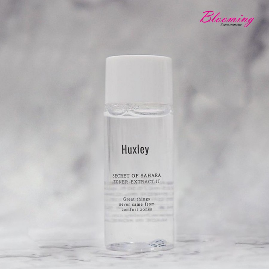 [Mini] Nước hoa hồng Cân Bằng độ ẩm và Điều Chỉnh Lỗ Chân Lông Huxley Secret Of Sahara Toner Extract It 15ml | BigBuy360 - bigbuy360.vn