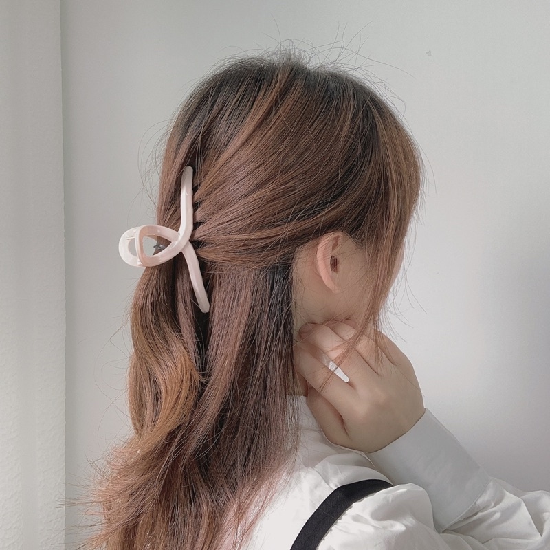 Kẹp tóc hàn quốc nhẹ nhàng đơn giản dành cho nữ