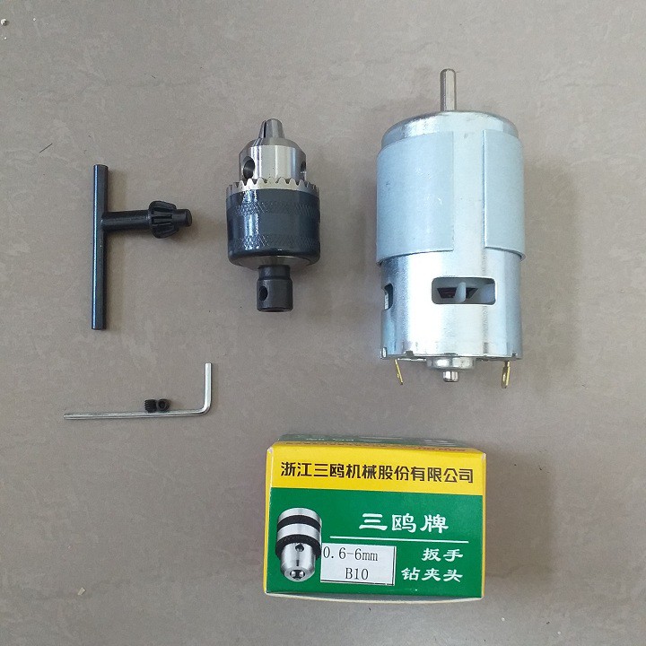 combo máy khoan motor 775 150w 18000rpm