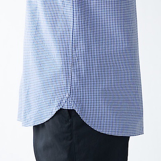 MUJI ÁO SƠ MI VẢI CA RÔ