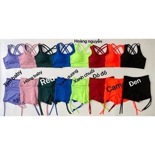 Đồ tập aerobic, gym, dance rất đẹp( sản phẩm đã sẵn mút)