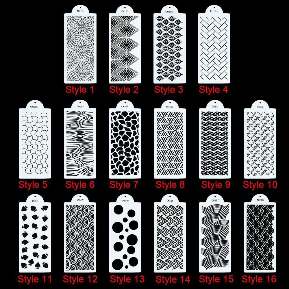 YNATURAL Dụng Cụ Rây Bột In Họa Tiết Trang Trí Bánh Cưới DIY