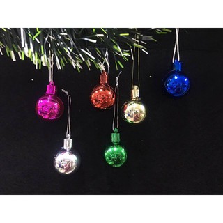 BỊCH 6 TRÁI CHÂU TRANG TRÍ NOEL