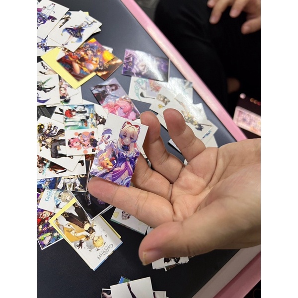 Sticker Genshin Impact 70 miếng dán anime