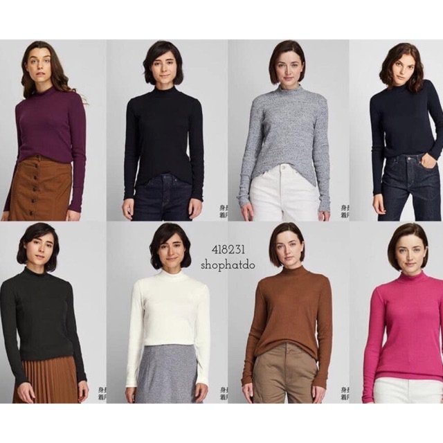 ÁO LEN TĂM CỔ 3 PHÂN UNIQLO CHÍNH HÃNG | BigBuy360 - bigbuy360.vn