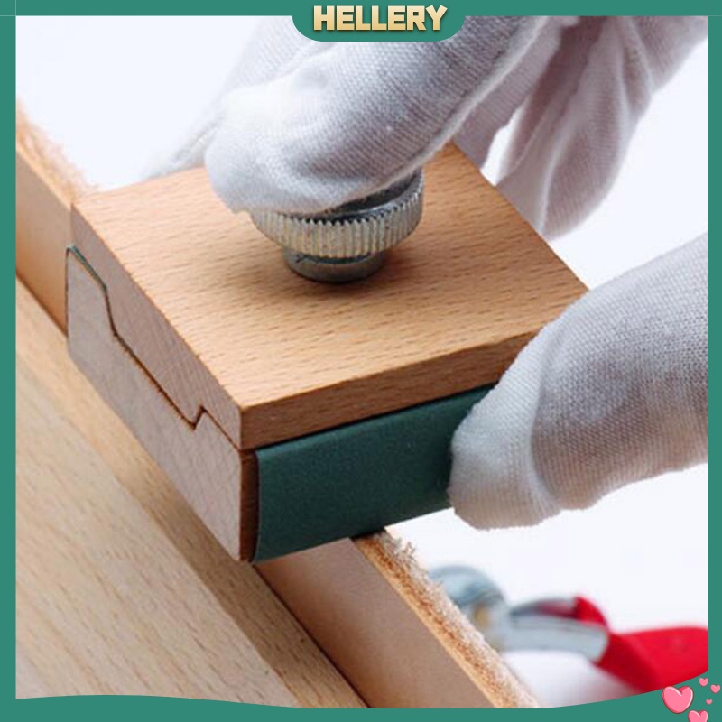 Khối Giấy Nhám Gỗ Đánh Bóng Da Phong Cách Yên Ngựa # 1