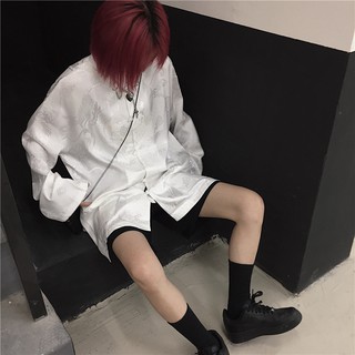 Áo sơ mi ulzzang cổ tàu