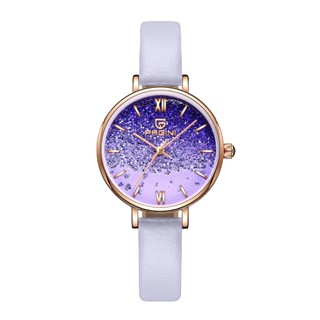 Đồng Hồ Nữ  PAGINI PA2218 Mặt Tròn Thiết Kế Mặt Phủ Đá Thạch Anh Sang Trọng Quý Phái Chống Nước - Hàng Full Box