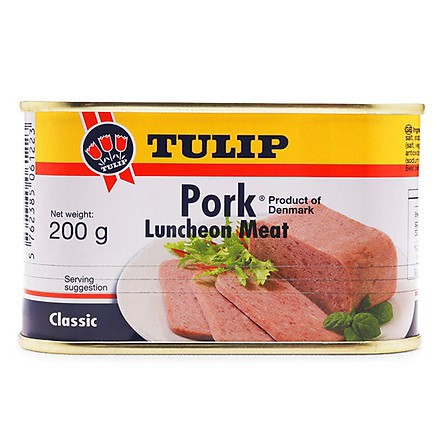 (3 loại) Thịt hộp Tulip các loại 200gr - 340gr