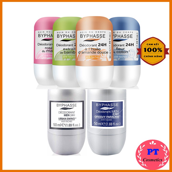 [Có Tem Nhãn] Lăn Khử Mùi Byphasse Deodorant 24h Roll On 50ml Chính Hãng | BigBuy360 - bigbuy360.vn