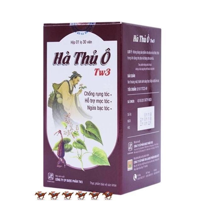 Hà thủ ô TW3 - chống rụng tóc, ngừa bạc tóc