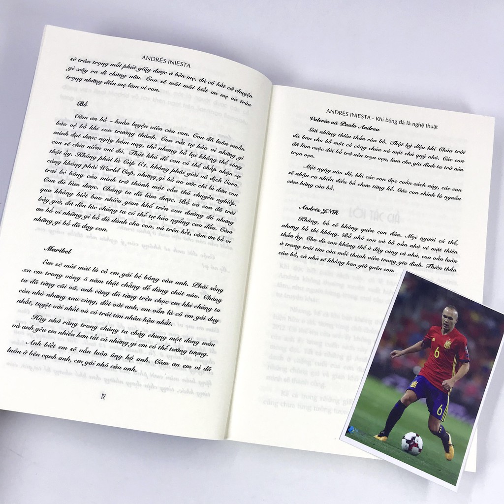 Sách - Andrés Iniesta The Artist – Khi bóng đá là nghệ thuật | BigBuy360 - bigbuy360.vn