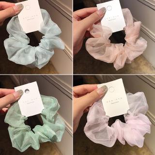 Dây buộc tóc vải voan phong cách Hàn Quốc hợp thời trang