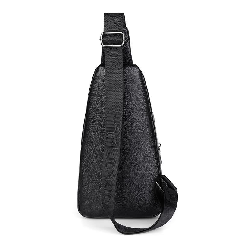 ❒▫Túi đeo chéo bằng da mềm thiết kế nhỏ gọn giản dị dành cho nam | BigBuy360 - bigbuy360.vn