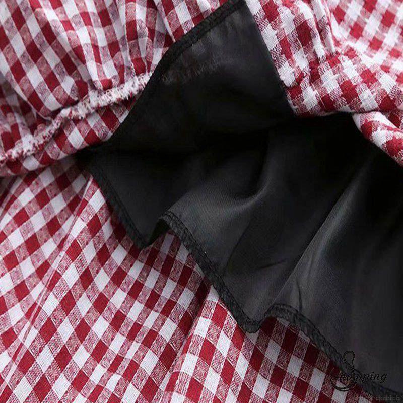 [Mã FADIRECT20 giảm 20K đơn 150K] Váy nữ eo cao có diềm xếp nếp ở cổ điển | BigBuy360 - bigbuy360.vn