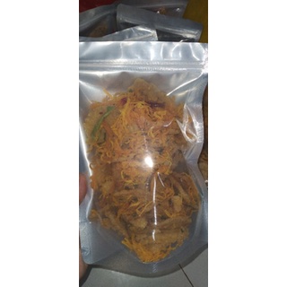 cơm cháy lắc khô gà