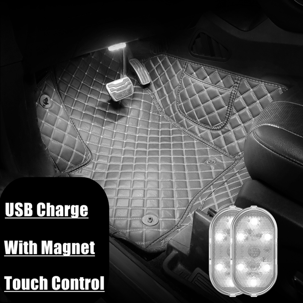 Đèn Đọc Sách Gắn Trần Xe Hơi Từ Tính Tiện Dụng