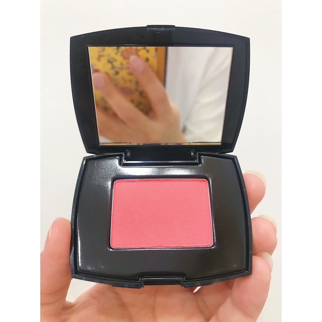 Lancome Phấn Má Hồng Blush Subtil Shimmer Naturally Glowing Cheeks 2.5g và Túi Đựng Mỹ Phẩm Lancome