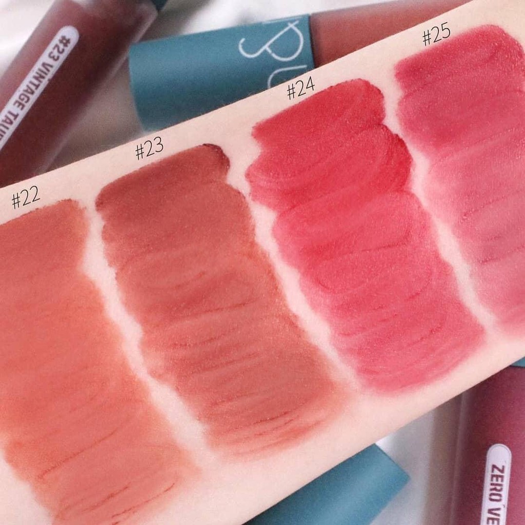 Son Kem Lì, Lên Màu Chuẩn, Mịn Môi Romand Zero Velvet Tint