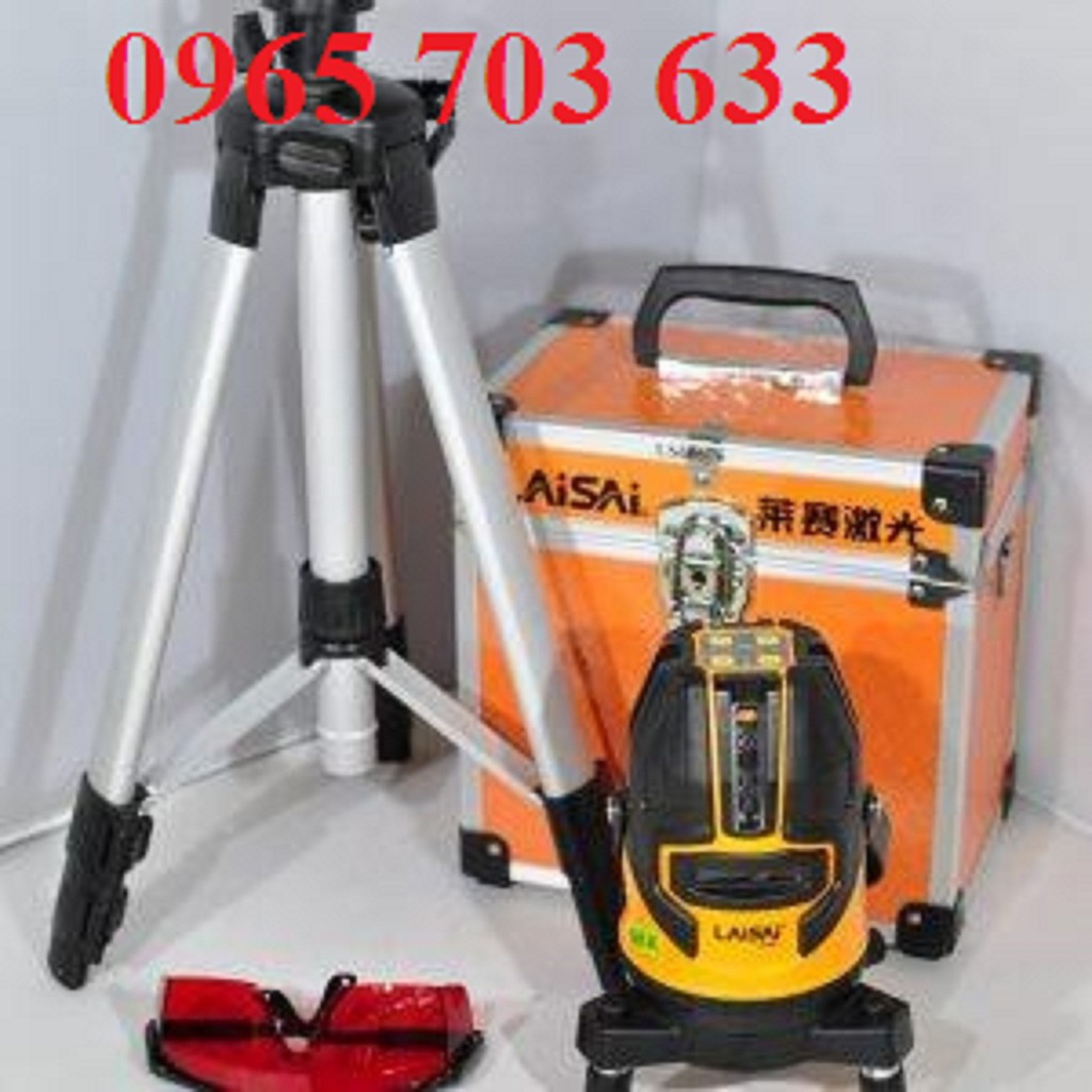 Máy cân mực laser 5 tia đỏ Laisai LS686D