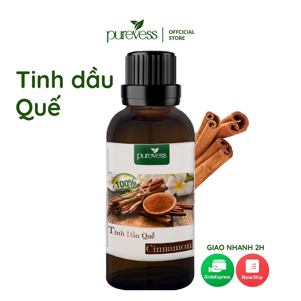 Tinh dầu Quế giúp khử mùi PUREVESS 50ml