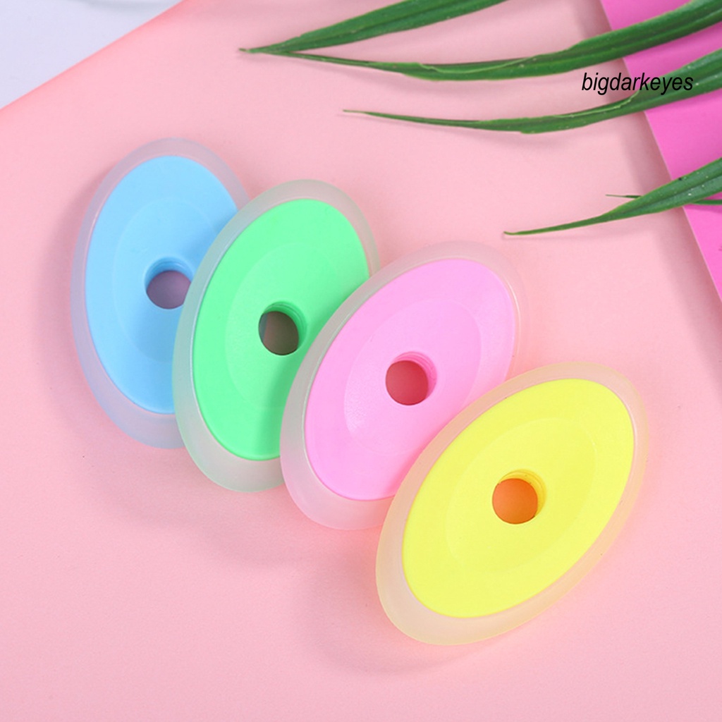 Gôm Tẩy Bút Chì Bằng Silicon Mềm Hình Oval Siêu Nhẹ Cho Trường Học