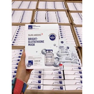 Mặt Nạ SUR.MEDIC BRIGHT GLUTATHIONE 10 miếng