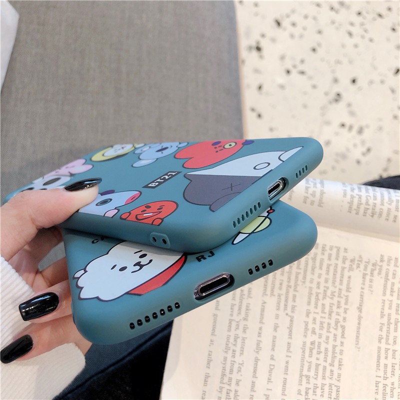 [ OPPO ] Ốp Lưng Silicon BT21 - B227 | BigBuy360 - bigbuy360.vn