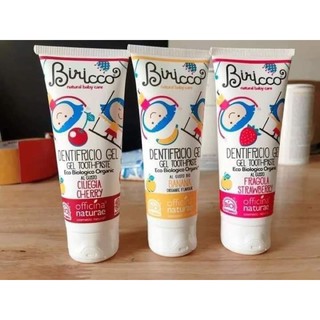Kem đánh răng hữu cơ cho trẻ Biricco tuýp 75ml