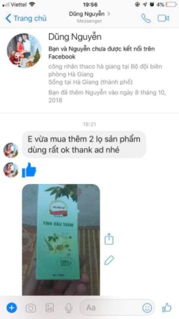 Combo sỉ 5 chai tinh dầu tràm Huế Cầu Bình An