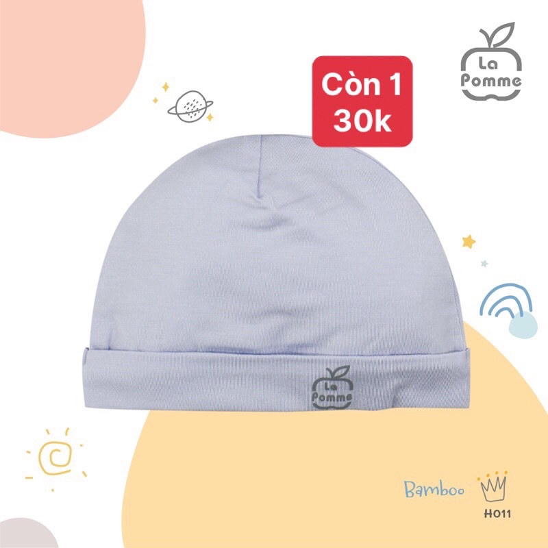 Mũ sơ sinh chất petit siêu mềm mịn