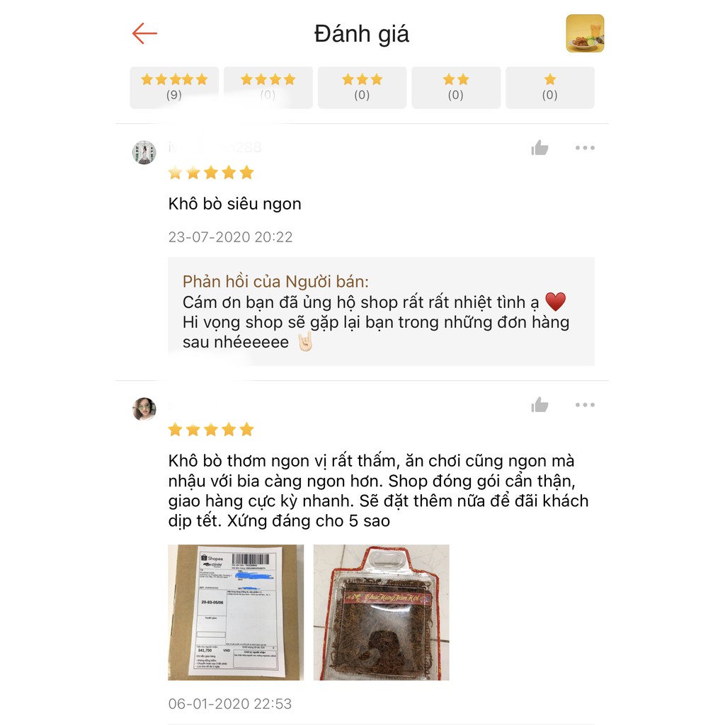 [BÒ THẬT] 200g Khô bò sợi Quy Nhơn - Đồ ăn vặt nhà làm (1 túi) | BigBuy360 - bigbuy360.vn