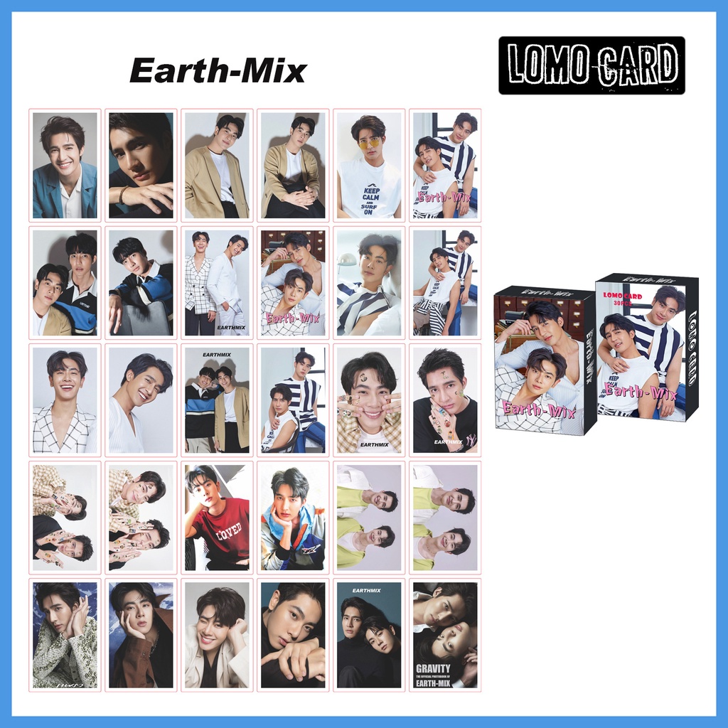 Bộ thẻ hình BrightWin OhmNanon BK-PP OffGun YINWAR EN OF LOVE Thai BL