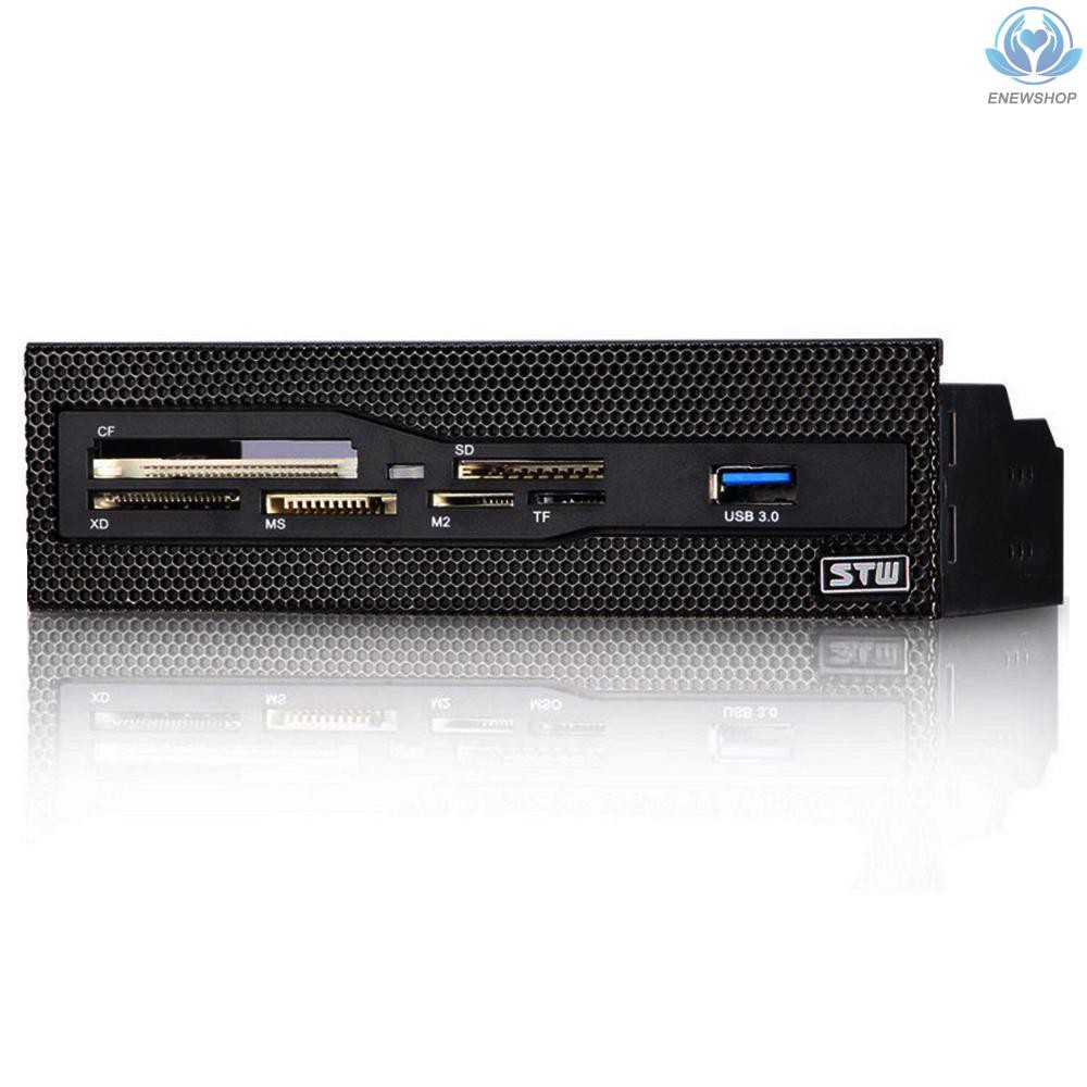 Bộ Đầu Đọc Thẻ Đa Chức Năng Stw 5.25 &quot;usb 3.0 Hỗ Trợ Cf Xd Ms M2 Tf